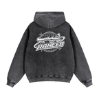 Zip-Through Boxy Fleece Hoodie