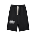 Relaxed Drawstring Three-quarter Sweatpants